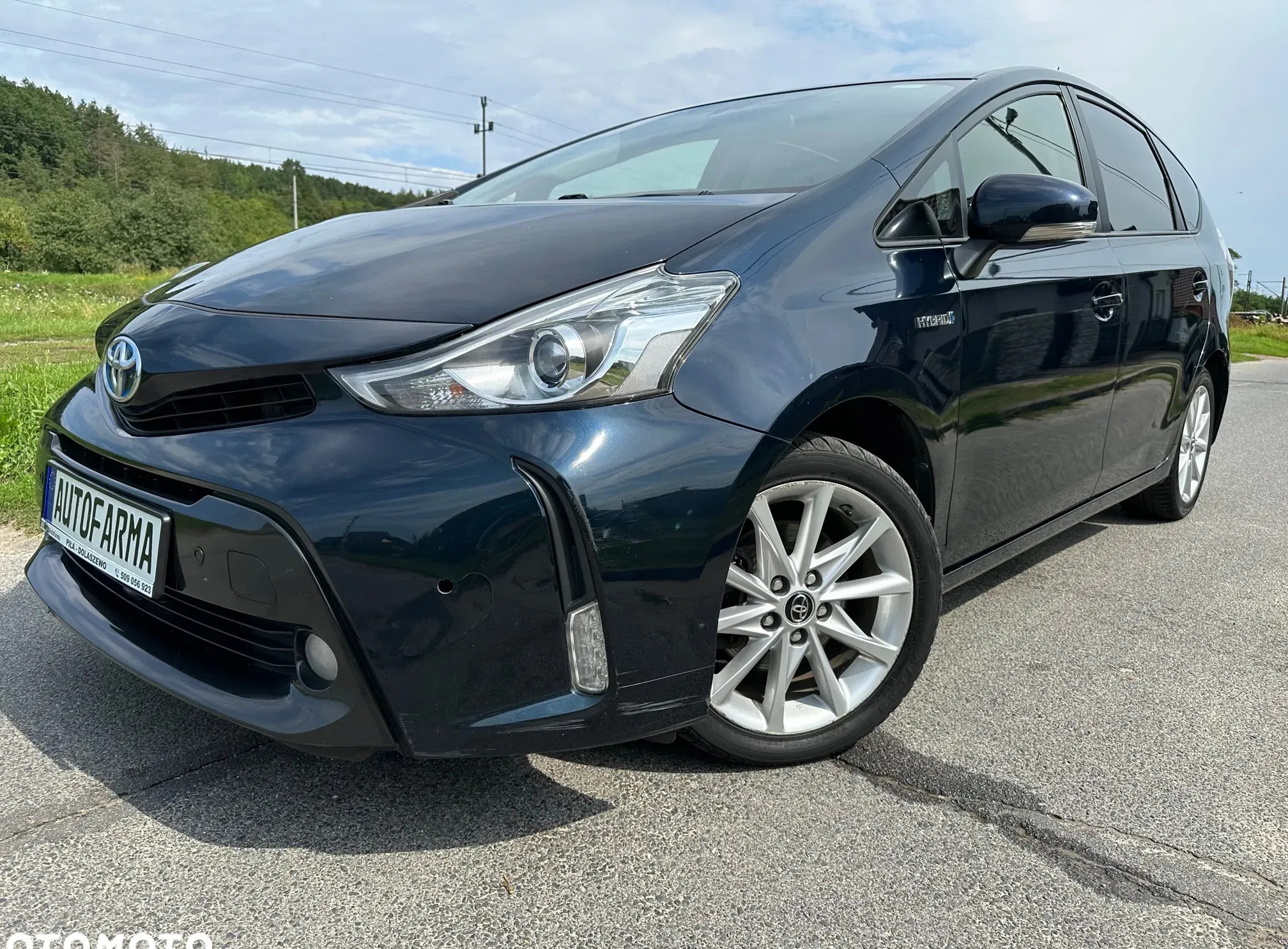 toyota świętokrzyskie Toyota Prius+ cena 73677 przebieg: 158000, rok produkcji 2018 z Gąbin